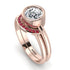 Bezel Diamond Bridal Set - Emerson No. 47 image 3