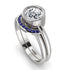 Bezel Diamond Bridal Set - Emerson No. 63