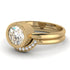 Bezel Diamond Bridal Set - Emerson No. 1 image 2
