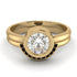 Bezel Diamond Bridal Set - Emerson No. 31 image 1