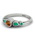 Bezel Symmetrical Brown Diamond Ring - Ivy No. 1106 image 2