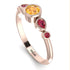 Bezel Symmetrical Yellow Diamond Ring - Ivy No. 1011