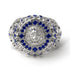 Sapphire Royal Lion Men Signet Ring - Terry No. 15 image 2