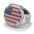 American Flag Men Signet Ring - Carl No. 6