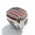 American Flag Men Signet Ring - Carl No. 6 image 1
