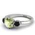 Classic 3 Stone Peridot Engagement Ring - Sofia No. 709 image 3