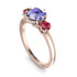 Classic 3 Stone Tanzanite Engagement Ring - Sofia No. 211 image 2
