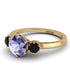 Classic 3 Stone Tanzanite Engagement Ring - Sofia No. 207 image 3