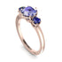 Classic 3 Stone Tanzanite Engagement Ring - Sofia No. 214 image 2