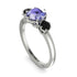 Classic 3 Stone Tanzanite Engagement Ring - Sofia No. 209
