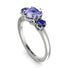 Classic 3 Stone Tanzanite Engagement Ring - Sofia No. 215 image 2