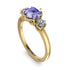 Classic 3 Stone Tanzanite Engagement Ring - Sofia No. 201
