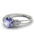 Classic 3 Stone Tanzanite Engagement Ring - Sofia No. 203