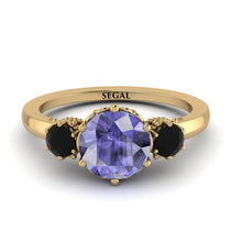 Classic 3 Stone Tanzanite Engagement Ring - Sofia No. 207 image 1