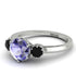 Classic 3 Stone Tanzanite Engagement Ring - Sofia No. 209
