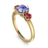 Classic 3 Stone Tanzanite Engagement Ring - Sofia No. 210