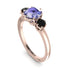 Classic 3 Stone Tanzanite Engagement Ring - Sofia No. 208
