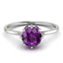 Classic Amethyst Ring With Hidden Stones - Elliana No. 303 image 3