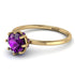 Classic Amethyst Ring With Hidden Stones - Elliana No. 301