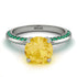 Classic Citrine Ring With A Twist - Leilani No. 606
