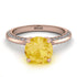 Classic Citrine Ring With A Twist - Leilani No. 602