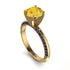 Classic Citrine Ring With A Twist - Leilani No. 613