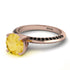 Classic Citrine Ring With A Twist - Leilani No. 608 image 3