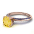 Classic Citrine Ring With A Twist - Leilani No. 614