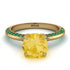 Classic Citrine Ring With A Twist - Leilani No. 604
