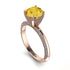 Classic Citrine Ring With A Twist - Leilani No. 602 image 1