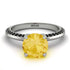 Classic Citrine Ring With A Twist - Leilani No. 609 image 2