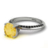 Classic Citrine Ring With A Twist - Leilani No. 609