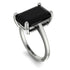Jordan's Solitaire Black Diamond Ring