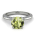 Classic Peridot Ring With A Twist - Leilani No. 703 image 2