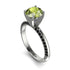 Classic Peridot Ring With A Twist - Leilani No. 709 image 1