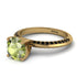 Classic Peridot Ring With A Twist - Leilani No. 707 image 3