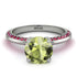 Classic Peridot Ring With A Twist - Leilani No. 712 image 2