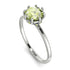 Classic Peridot Ring With Hidden Stones - Elliana No. 703