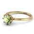 Classic Peridot Ring With Hidden Stones - Elliana No. 701 image 3