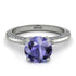Classic Tanzanite Ring With A Twist - Leilani No. 203