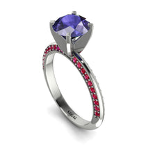 Classic Tanzanite Ring With A Twist - Leilani No. 212 image 1