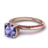 Classic Tanzanite Ring With A Twist - Leilani No. 211 image 3