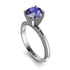 Classic Tanzanite Ring With A Twist - Leilani No. 203