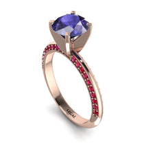 Classic Tanzanite Ring With A Twist - Leilani No. 211 image 1