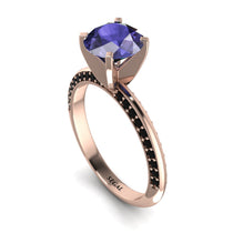 Classic Tanzanite Ring With A Twist - Leilani No. 208 image 1