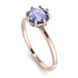 Classic Tanzanite Ring With Hidden Stones - Elliana No. 202 image 1