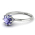 Classic Tanzanite Ring With Hidden Stones - Elliana No. 203 image 2
