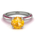Classic Yellow Diamond Ring With A Twist - Leilani No. 1012 image 2