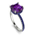 Cushion Hidden Amethyst Ring - Nova No. 315