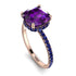 Cushion Hidden Amethyst Ring - Nova No. 314